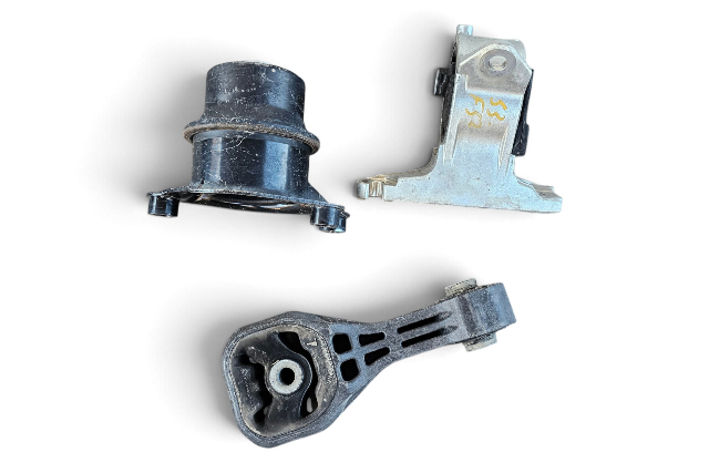 2011-2016 Honda CR-Z CRZ Rod Torque, Transmission Mount Set(3), 50850-SZT-E01, 50822-SZT-003, F052, OEM, 2011, 2012, 2013, 2014, 2015, 2016