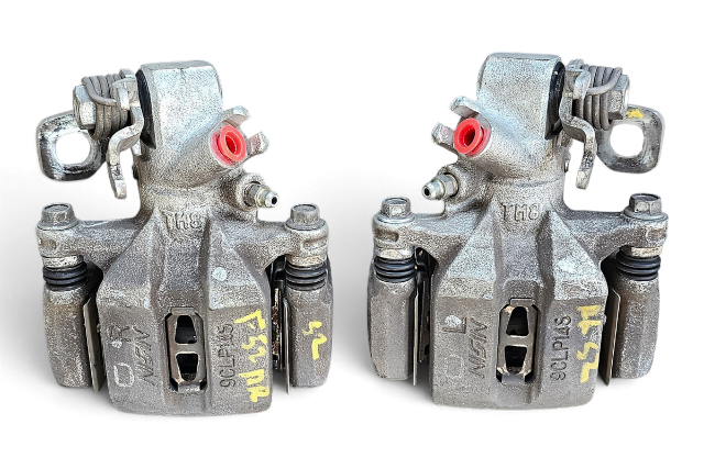 2011-2015 Honda CR-Z CRZ Brake Caliper Rear Right/Left Set, 43019-SZT-G01, 43018-SZT-G01, F052, OEM, 2011, 2012, 2013, 2014, 2015