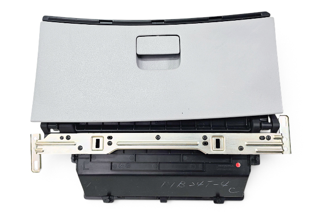 2011-2012 Honda CR-Z CRZ Glove Box Storage Compartment Gray, 77500-SZT-A01ZA, F052, OEM, 2011-2012