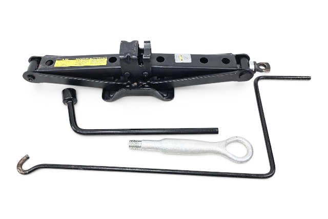 2010-2015 Lexus RX450H Spare Tire Jack Tool Kit Set 09111-0E010, F053, OEM, 2010, 2011, 2012, 2013, 2014, 2015