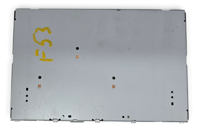 2010-2012 Lexus RX450H Navigation Display Info-GPS-TV Screen Player Behind Radio 86431-48160, F053, OEM, 2010, 2011, 2012