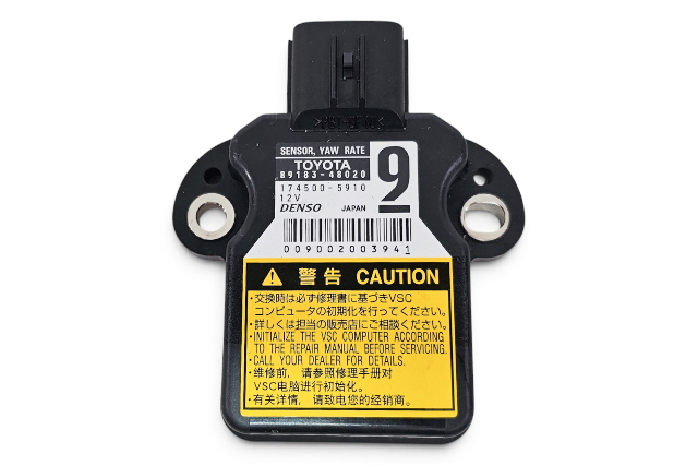 2010-2022 Lexus RX450H YAW Rate Sensor Stability Control 89180-48080, F053, OEM, 2010, 2011, 2012, 2013, 2014, 2015, 2016, 2017, 2018, 2019, 2020, 2021, 2022
