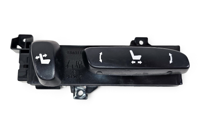 2010-2015 Lexus RX450H Front Right/Passenger Seat Switch Control Adjust Black, 84922-AA060, F053, OEM, 2010, 2011, 2012, 2013, 2014, 2015