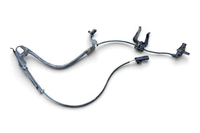 2010-2015 Lexus RX450H ABS Brake Wheel Speed Sensor Front Right/Passenger, 89542-48050, F053, OEM, 2010, 2011, 2012, 2013, 2014, 2015