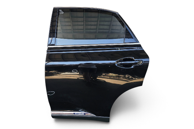 2010-2013 Lexus RX450H Rear Left/Driver Side Door Assembly Black, 67004-0E070, F053, OEM, 2010, 2011, 2012, 2013