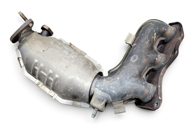 2010-2015 Lexus RX450h LH Driver Exhaust Manifold Catalytic Converter, 17150-31380, F053, OEM, 2010, 2011, 2012, 2013, 2014, 2015