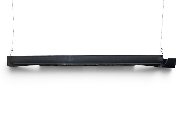 2010-2015 Lexus RX350 RX450h RH Passenger Rocker Panel Molding, 75850-0E020, F053, OEM, 2010, 2011, 2012, 2013, 2014, 2015