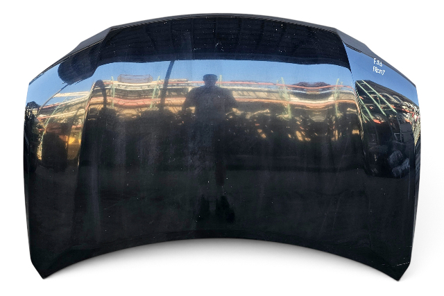 2010-2015 Lexus RX450H Hood Engine Bonnet Black, 53301-48140, F053, OEM, 2010, 2011, 2012, 2013, 2014, 2015