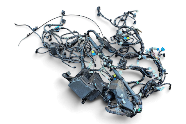 2010-2012 Lexus RX450H Engine Room Main Wiring Harness Fuse Box 82111-48P31, F053, OEM, 2010, 2011, 2012