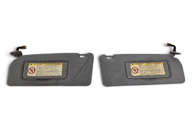 2001-2005 Lexus IS300 Sun Visor Shield Left/Right Set Grey 74320-53111-B0, F054, OEM, 2001, 2002, 2003, 2004, 2005