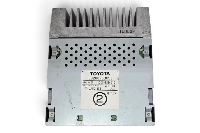 2001-2005 Lexus IS300 Panasonic Stereo Amplifier 86280-53050, F054, OEM, 2001, 2002, 2003, 2004, 2005