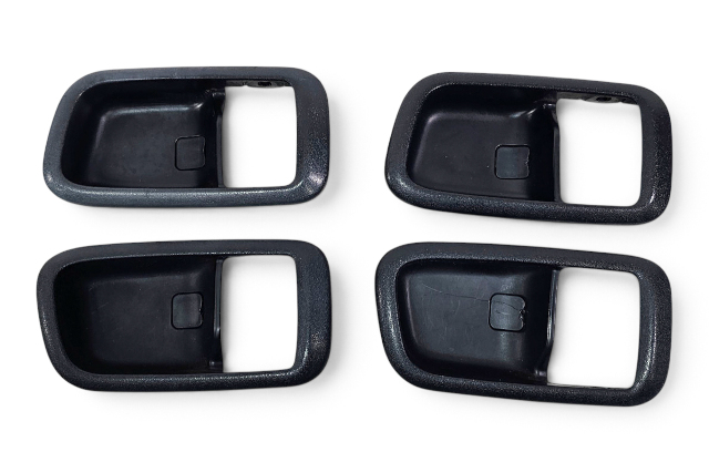2001-2005 Lexus IS300 Interior Door Handle Bezel Trim Set(4) 69278-22050-C0, 69277-22090-C0, F054, OEM, 2001, 2002, 2003, 2004, 2005
