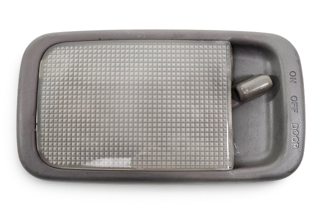 2001-2005 Lexus IS300 Overhead Console Map Light Rear Center Gray 81240-12060-B6, F054, OEM, 2001, 2002, 2003, 2004, 2005