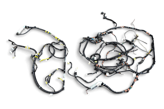 2002-2005 Lexus IS300 Lower Floor Body Wiring Wire Harness, 82161-53232, F054, OEM, 2002, 2003, 2004, 2005