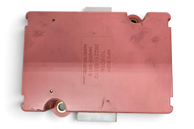 2001-2004 Lexus IS300 MPX Body Control Computer Module 89221-53110, 89220-53530, F054, OEM, 2001, 2002, 2003, 2004