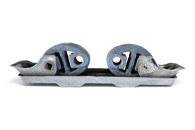 2001-2005 Lexus IS300 Rear Exhaust Muffler Hanger Support Bracket 17509-74230, F054, OEM, 2001, 2002, 2003, 2004, 2005