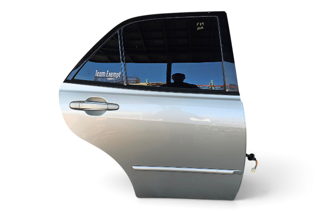 2001-2005 Lexus IS300 Rear RH Passenger Door Shell Silver Metallic, 67003-53021, F054, OEM, 2001, 2002, 2003, 2004, 2005