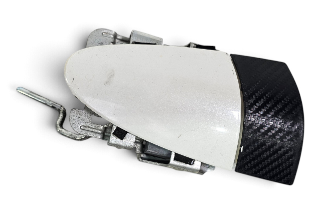 2011-2015 Honda CR-Z CRZ Exterior Door Handle Front Right/Passenger Platinum White, 72141-SZT-G01ZC, F055, OEM, 2011, 2012, 2013, 2014, 2015