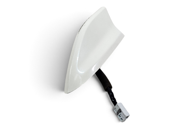 2011-2015 Honda CR-Z CRZ Roof XM Radio Antenna Base White, 39150-SZT-G01ZC, F055, OEM, 2011, 2012, 2013, 2014, 2015