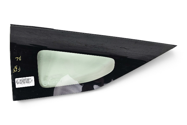 2011-2016 Honda CR-Z CRZ Quarter Glass Window Left/Driver, 73561-SZT-A01, F055, OEM, 2011, 2012, 2013, 2014, 2015, 2016