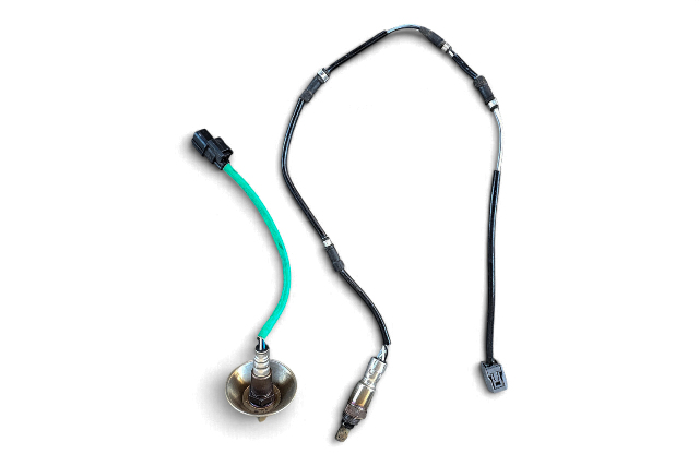 2011-2016 Honda CR-Z CRZ Oxygen Emission O2 Sensor Set of 2, 36532-RTW-G03, F055, OEM, 2011, 2012, 2013, 2014, 2015, 2016