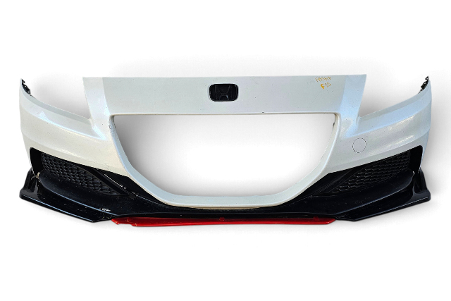 2013-2015 Honda CR-Z CRZ Front Bumper Cover Assembly White, 04711-SZT-A80ZZ, F055, OEM, 2013, 2014, 2015