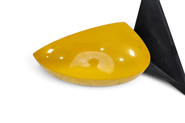 2003-2008 Nissan 350Z Side View Mirror Right/Passenger Yellow K6301-CF000, F056, OEM, 2003, 2004, 2005, 2006, 2007, 2008