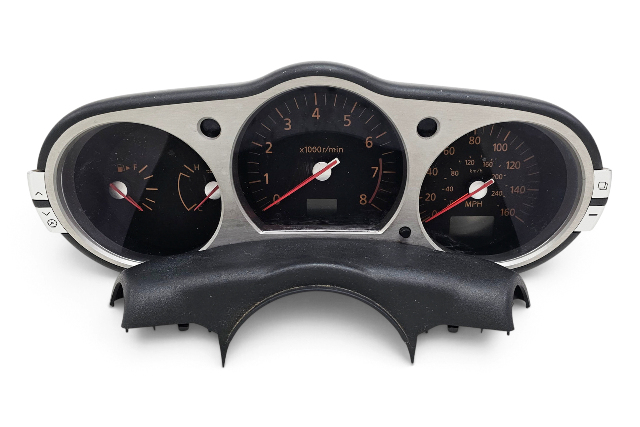 2004-2006 Nissan 350Z Convertible Automatic Instrument Cluster Speedometer 202K Mi, 24820-CF003, F056, OEM, 2004, 2005, 2006