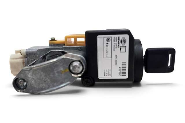 2003-2006 Nissan 350Z Automatic Ignition Lock Cylinder Steering Lock W/ Key D8700-6J3CA, F056, OEM, 2003, 2004, 2005, 2006