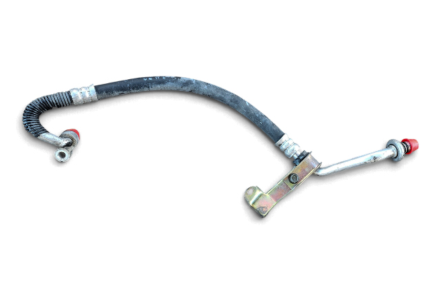 2003-2007 Nissan 350Z VQ35DE A/C High Pressure Discharge Hose 92490-CD00B, F056, OEM, 2003, 2004, 2005, 2006, 2007