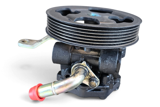 2003-2006 Nissan 350Z Power Steering Pump w/Pulley 49110-AM605, F056, OEM, 2003, 2004, 2005, 2006