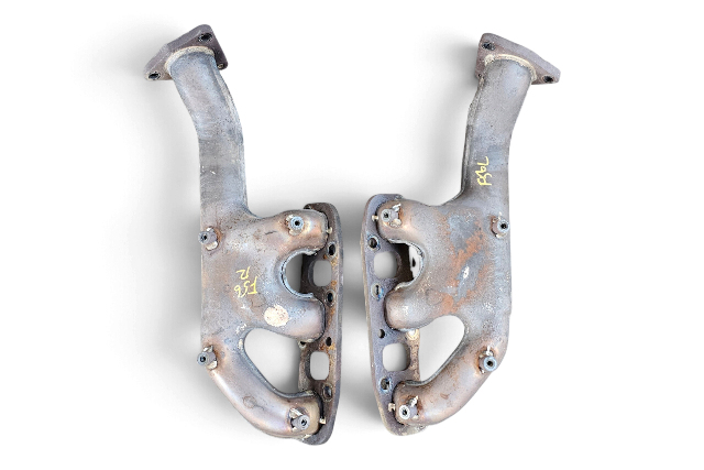 2003-2007 Nissan 350Z VQ35DE Exhaust Manifold Header Left/Right Set, 14002-AM612, 14002-AL502, F056, OEM, 2003, 2004, 2005, 2006, 2007