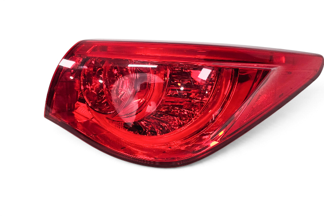 2015-2018 Infiniti Q50 Quarter Tail Light Lamp, Rear Right/Passenger 26550-4HB0C, F057, OEM, 2015, 2016, 2017, 2018