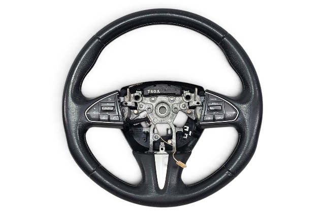 2017-2019 Infiniti Q50 Driving Wheel And Cruise Control Driver Wheel Assembly 48430-5CA0A, F057, OEM, 2017, 2018, 2019