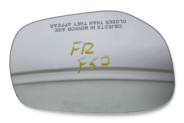 2014-2024 Infiniti Q50 Right Passenger Door Mirror Glass Heated Non Auto Dimming 96365-4GA3A, F057, OEM, 2014, 2015, 2016, 2017, 2018, 2019, 2020, 2021, 2022, 2023, 2024