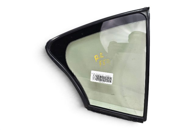 2016-2024 Infiniti Q50 Rear Quarter Right/Passenger Side Glass 82262-6HE0A, F057, OEM, 2016, 2017, 2018, 2019, 2020, 2021, 2022, 2023, 2024