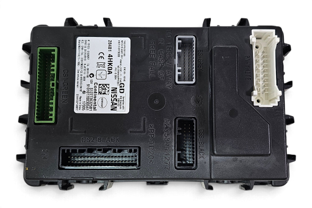 2015-2018 Infiniti Q50 Body Control Module Computer BCM Unit 3.0T, 284B1-4HK0A, F057, OEM, 2015, 2016, 2017, 2018