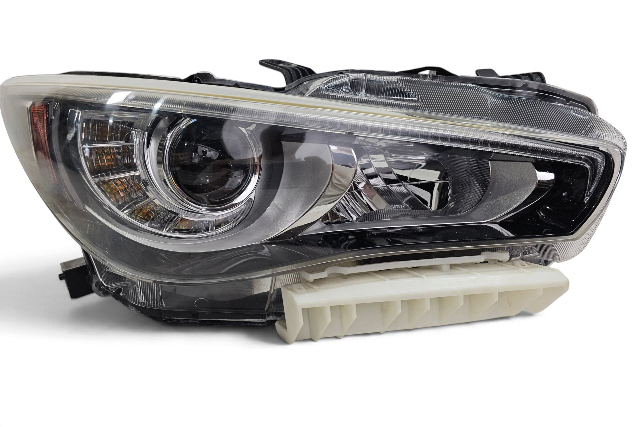 2015-2018 Infiniti Q50 Front Right/Passenger Headlamp Headlight 26010-4HB0B, F057, OEM, 2015, 2016, 2017, 2018