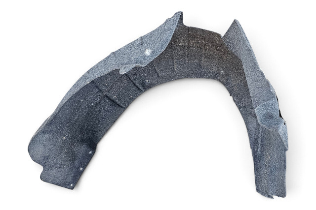 2014-2024 Infiniti Q50 Rear Right/Passenger Wheelhouse Fender Liner, 76748-4GA0A, F057, OEM, 2014, 2015, 2016, 2017, 2018, 2019, 2020, 2021, 2022, 2023, 2024