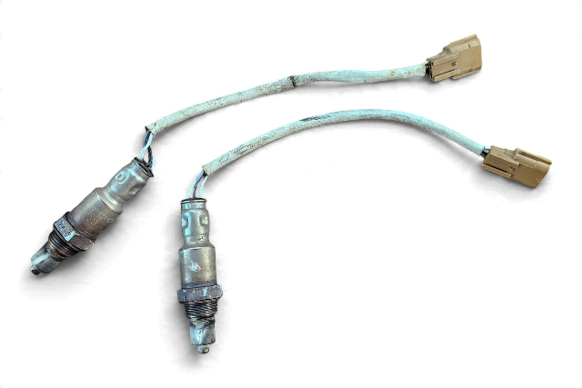 2016-2024 Infiniti Q50 Oxygen O2 Lambda Sensors Pair Set of 2 3.0L Twin Turbo, F057, OEM, 2016, 2017, 2018, 2019, 2020, 2021, 2022, 2023, 2024