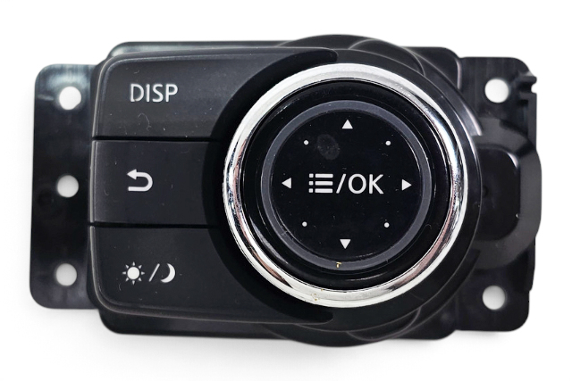 2014-2021 Infiniti Q50 Center Console Multifunction Control Switch 28395-2V72A, F057, OEM, 2016, 2017, 2018, 2019, 2020, 2021