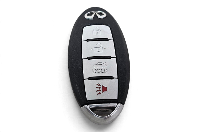 2015-2019 Infiniti Q50 Smart Key 2 Keyless Entry Remote Fob 4 Button, 285E3-4HB0C, F057, OEM, 2015, 2016, 2017, 2018, 2019