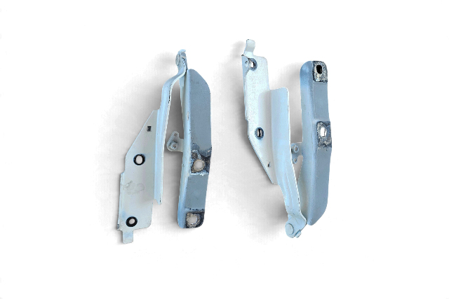 2014-2022 Infiniti Q50 Front Hood Bonnet Hinge Bracket Set, F057, OEM, 2014, 2015, 2016, 2017, 2018, 2019, 2020, 2021, 2022
