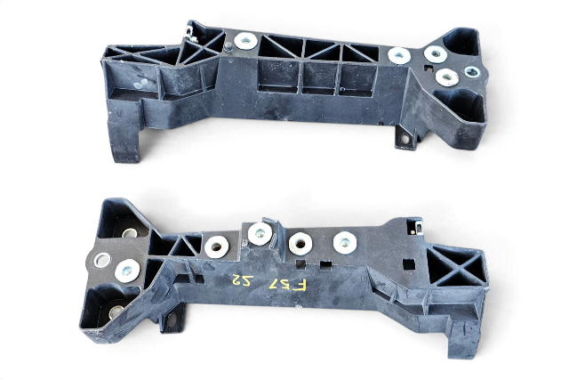 2014-2024 Infiniti Q50 Front Radiator Core Support Fender Mounting Bracket Left Right Pair 62584-4GA0A, 62585-4GA0A, F057, OEM, 2014, 2015, 2016, 2017, 2018, 2019, 2020, 2021, 2022, 2023, 2024