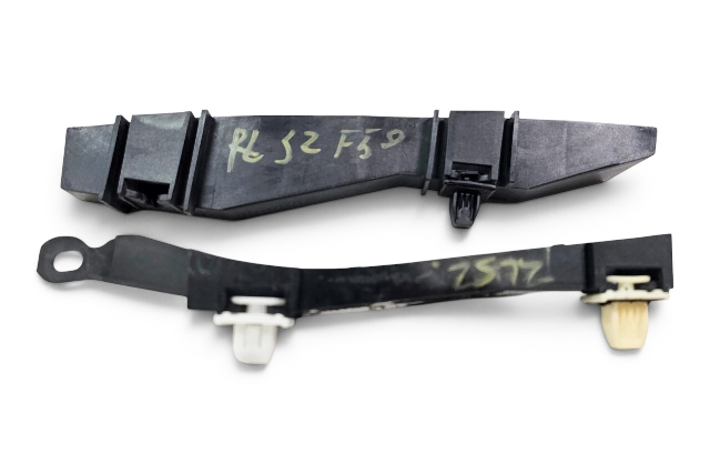 2004-2008 Acura TL Rear/Left Bumper Side Bracket Set Upper Lower 71599-SEP-A01, 71598-SEP-A00, F059, OEM, 2004, 2005, 2006, 2007, 2008