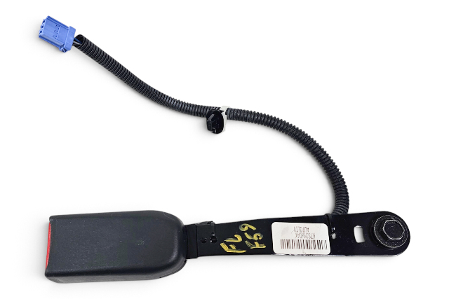 2005-2008 Acura TL Seat Belt Buckle Front Left Graphite Black, 04816-SEP-A11ZA, F059, OEM, 2005, 2006, 2007, 2008