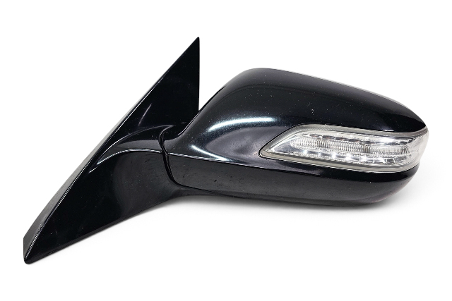 2007-2008 Acura TL Left/Driver Side View Mirror Black 76250-SEP-A12ZC, F059, OEM, 2007, 2008