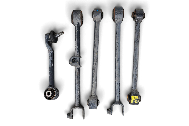 2004-2008 Acura TL Type-S Rear Right/Passenger Suspension Control Arm Set (5) F059, OEM, 2004, 2005, 2006, 2007, 2008
