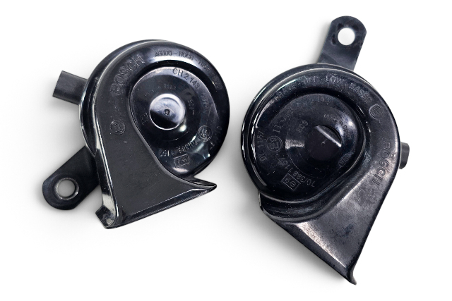 2005-2008 Acura TL High/Low Note Horn Assembly 38150-SEP-306, 38100-SEP-306, F059, OEM, 2005, 2006, 2007, 2008