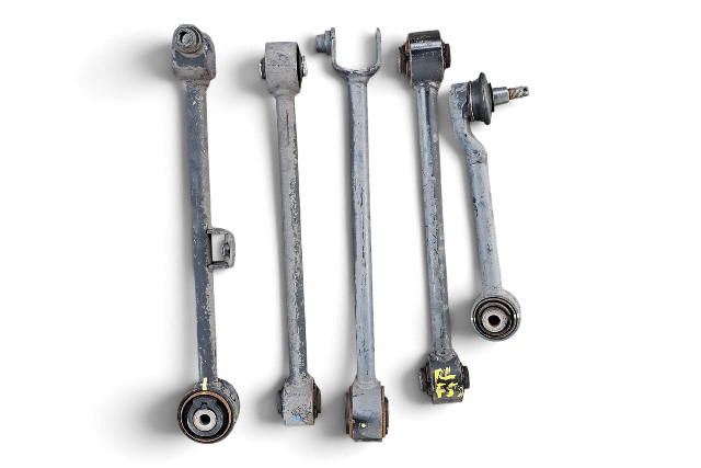 2004-2008 Acura TL Rear Left Driver Suspension Control Arm Set (5) F059, OEM, 2004, 2005, 2006, 2007, 2008